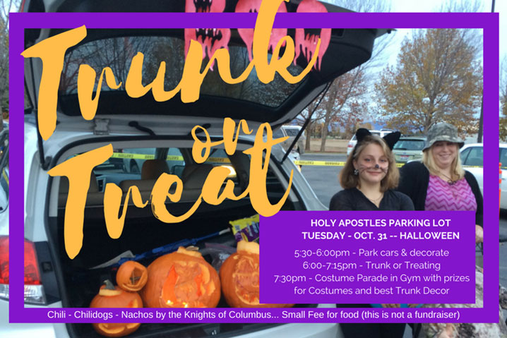 Trunk or Treat! – St. Ignatius Catholic School